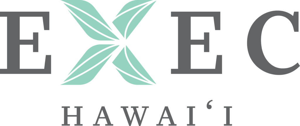 Exec Hawai'i Logo Dark
